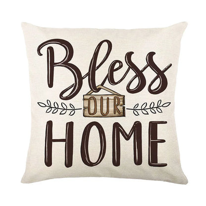 Cushion Cover Bless Home Chicken Rooster Cow Country | 3 Sizes 4 Designs