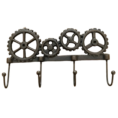 Hook Wheels Rustic Steampunk Country Cast Iron