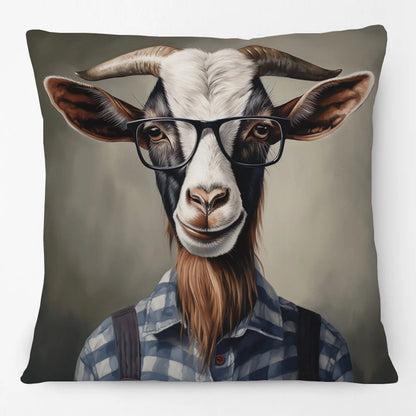 Cushion Cover Vintage Funky Horse Donkey Cow Dog