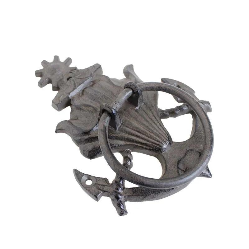 Door Knocker Shell Anchor Nautical Cast Iron