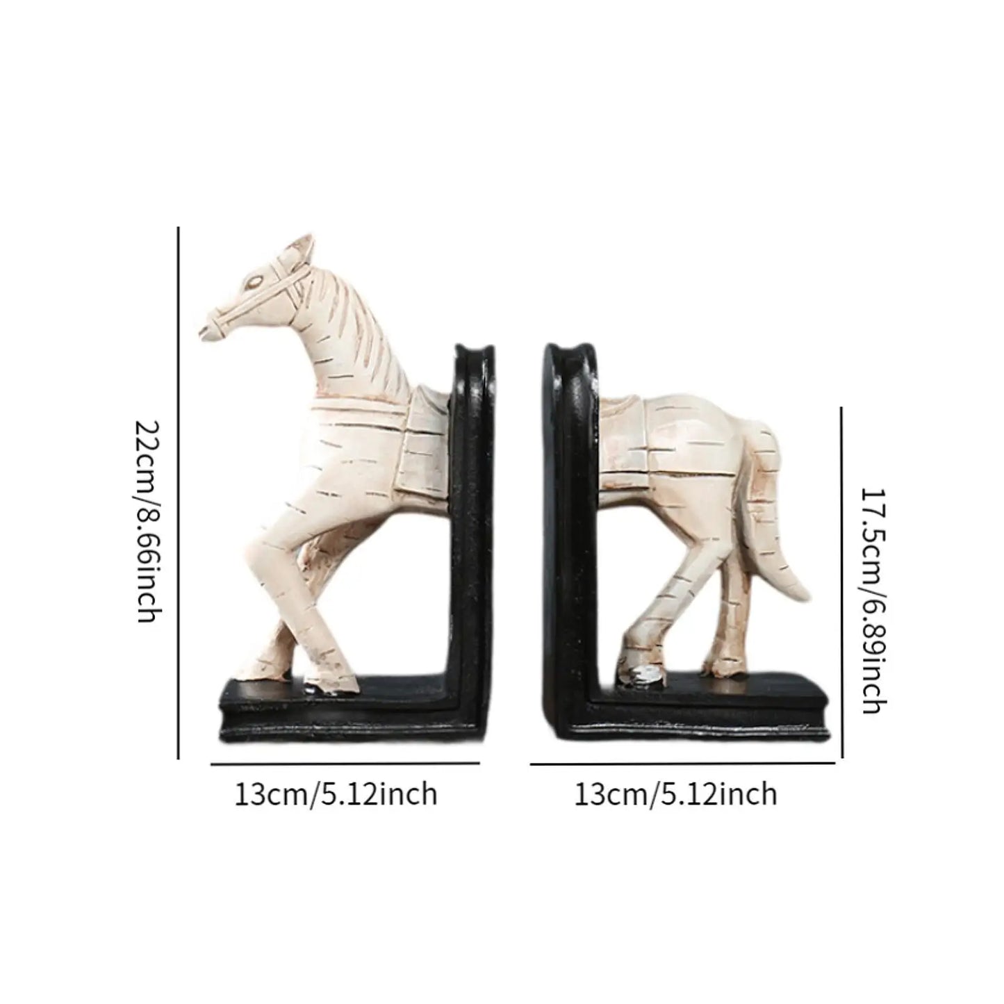 Bookend Book Ends Horse Country French Provincial