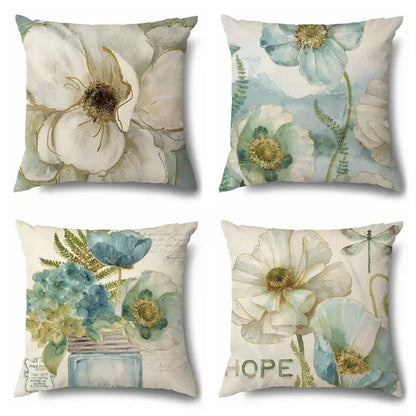 Cushion Cover Floral Rose Flower Butterfly Range
