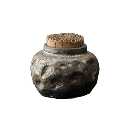Storage Jar Stone Pottery Ceramic Tea Coffee Sugar Salt