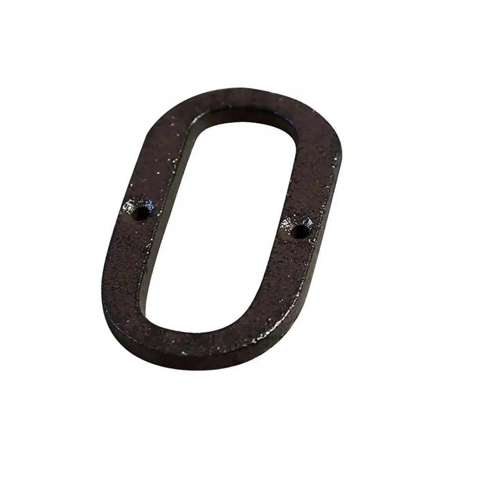 House Property Address A-Z Letter Alphabet Cast Iron Rustic