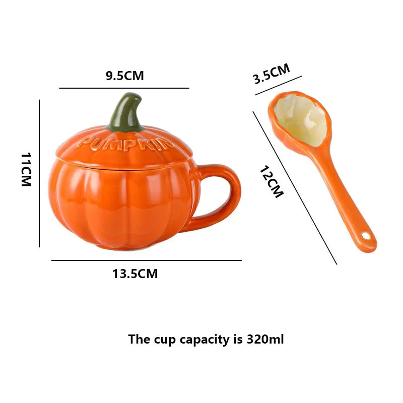 Pumpkin Soup Mug Ceramic