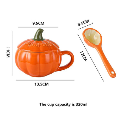 Pumpkin Soup Mug Ceramic