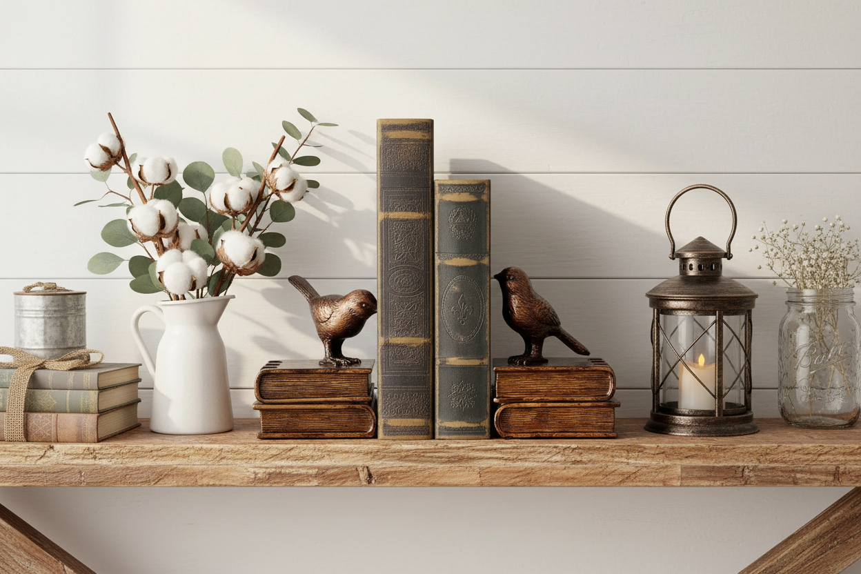 Retro Bird Bookends Resin Animal Book Holders 13cm - Aussie Stock