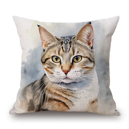 Cushion Cover Cat Kitty Range