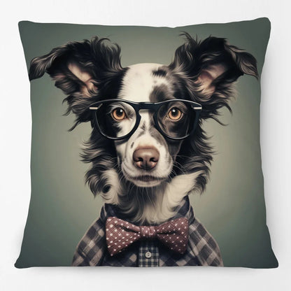 Cushion Cover Vintage Funky Horse Donkey Cow Dog