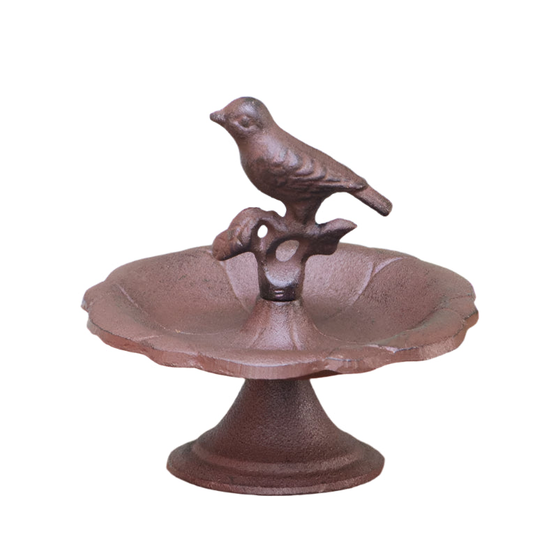 Bird Feeder Rustic Cast Iron