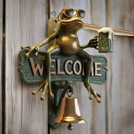 Doorbell Drunken Frog Welcome Bar Funky