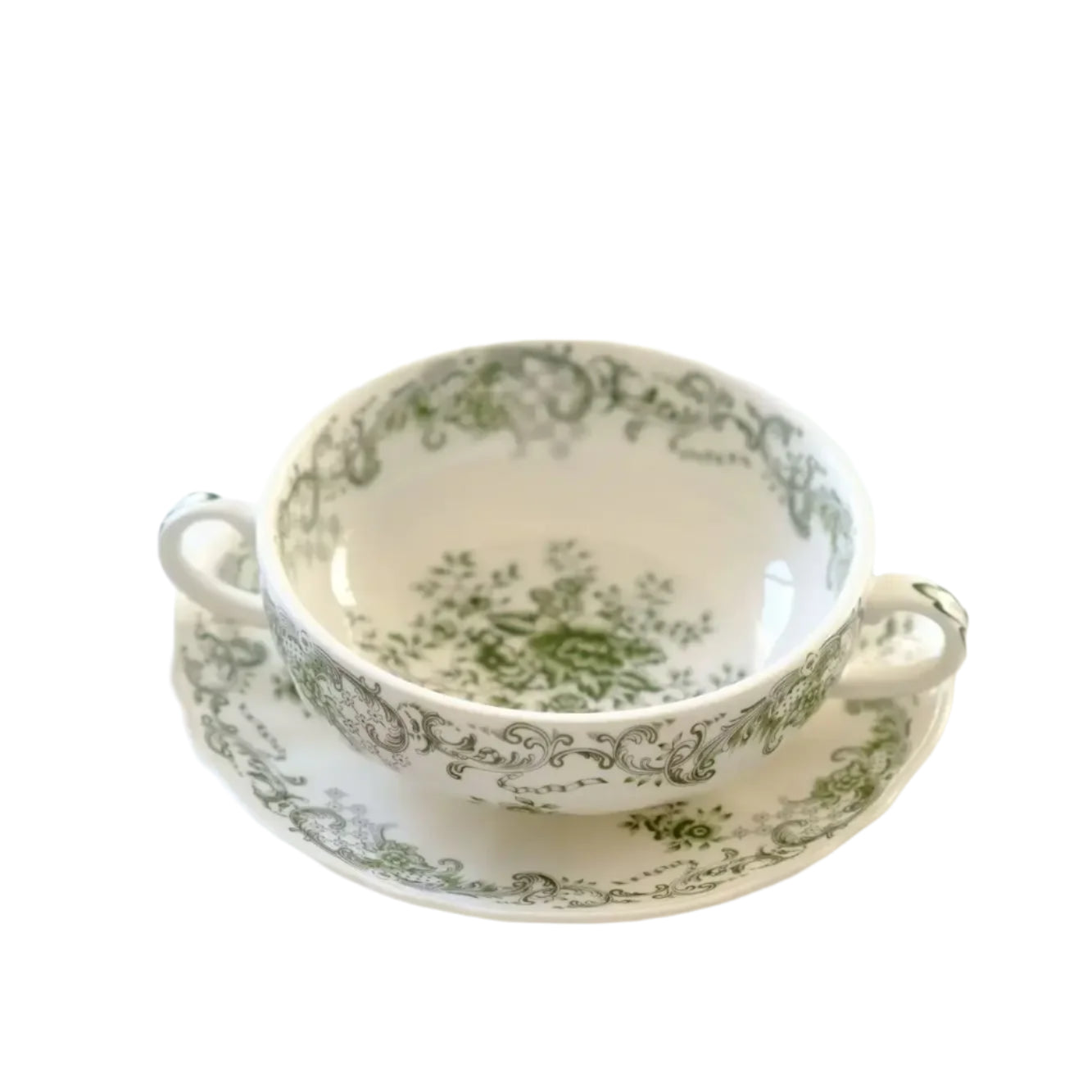 Cup English French Style Elegance Ceramic