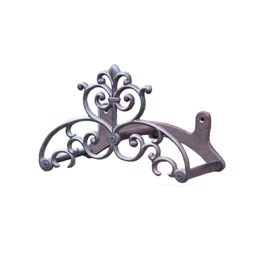 Cast Iron French Garden Hose Wall Holder | Fleur Cottage Vintage Decor