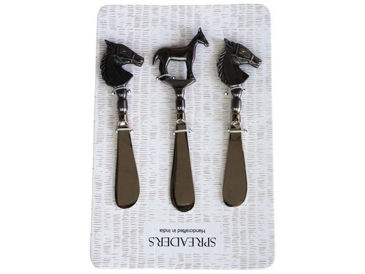 Spreader Knife Set of 3 Country Horse - The Renmy Store Homewares & Gifts 