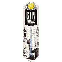 Thermometer Weather Temperature Gin & Tonic Retro - The Renmy Store Homewares & Gifts 