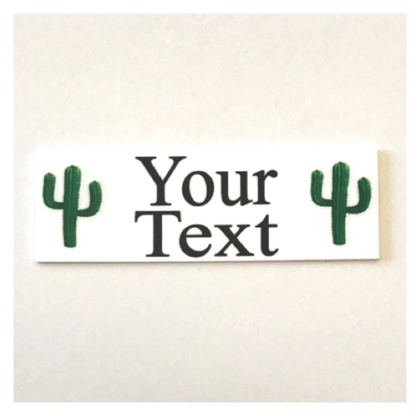 Cactus Mexican Custom Personalised Sign - The Renmy Store Homewares & Gifts 