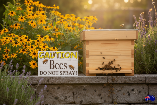 Active Beehive Sign