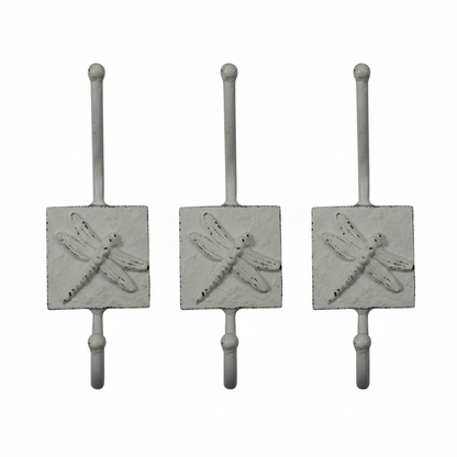 All 3 White Hooks - Clean Product Shot