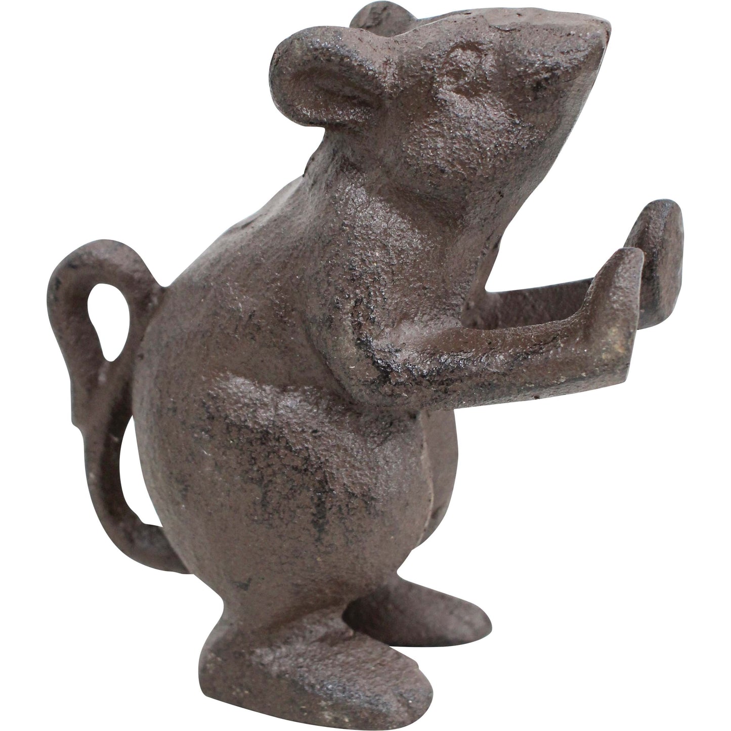 Mouse Door Stop Bookend Cast Iron