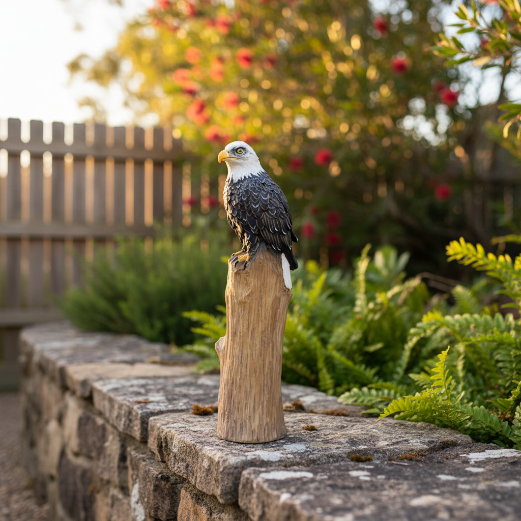 Bald Eagle — Garden Wall
