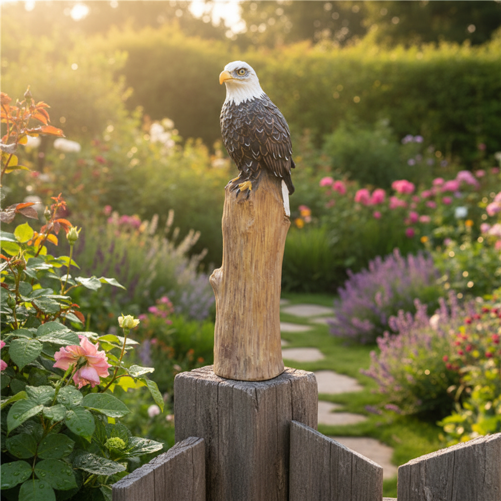 Bald Eagle Ornament — Garden 2