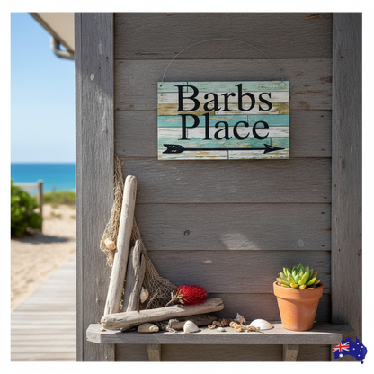 Barbs Place lifestyle sign
