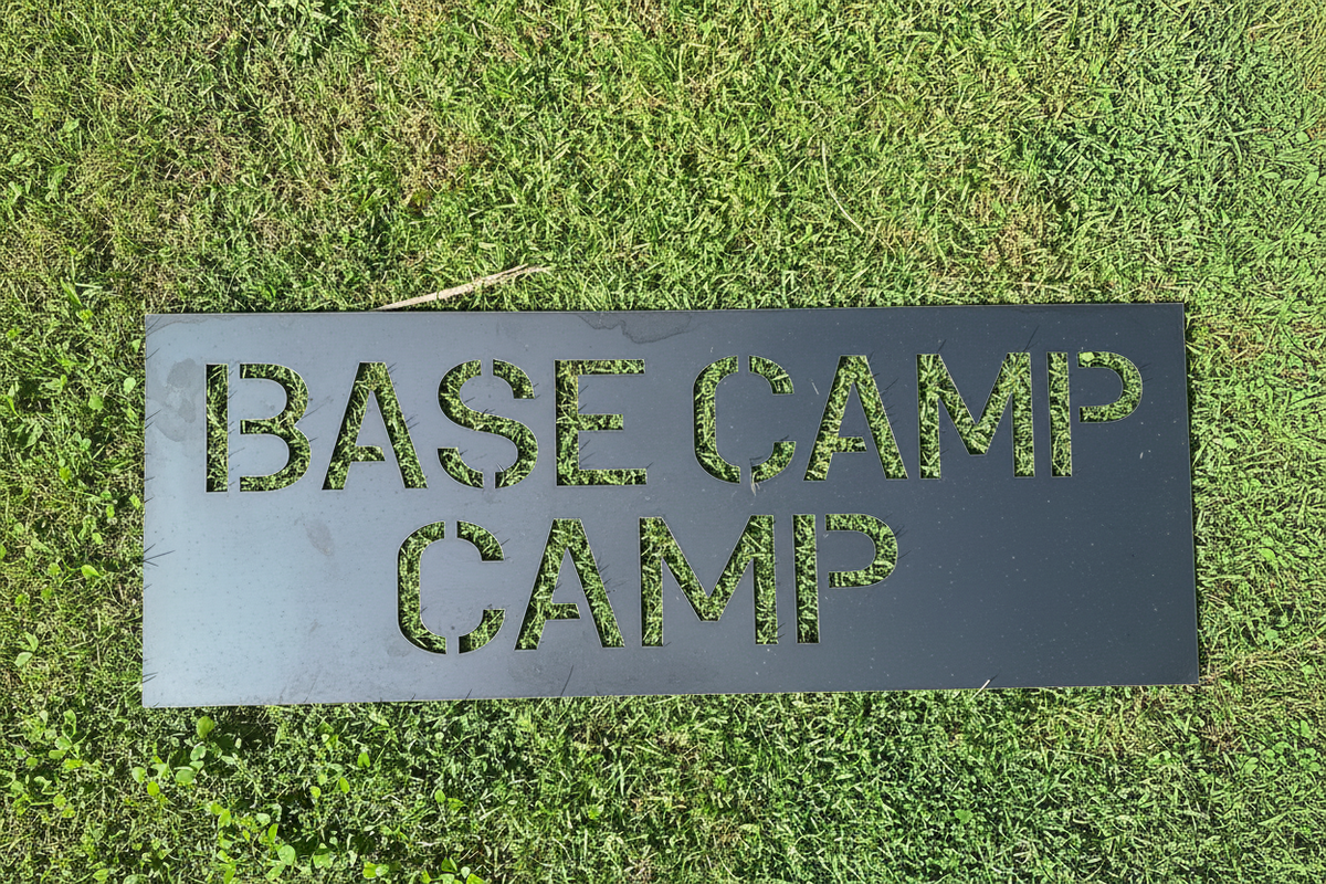 Base Camp flat lay