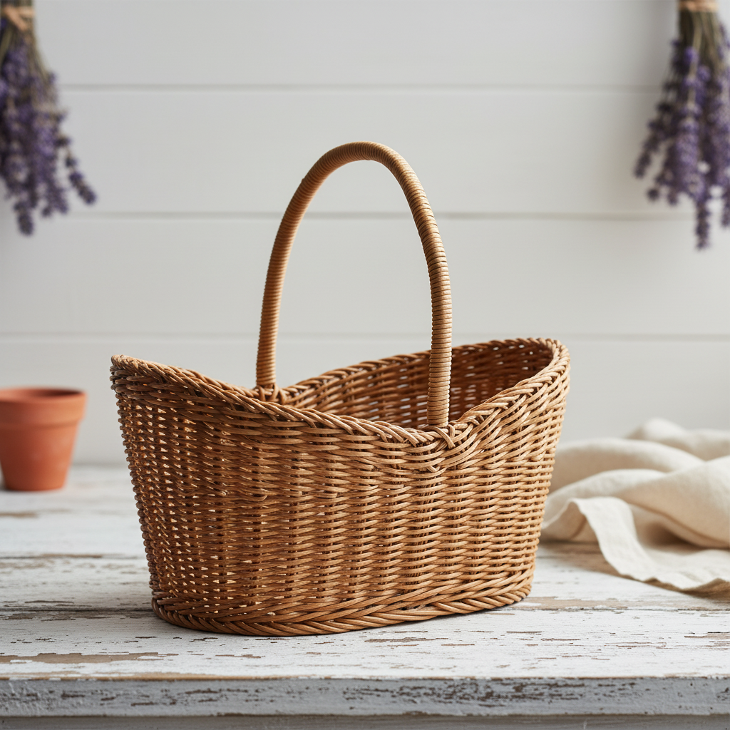 Basket — farmhouse close-up hero shot
