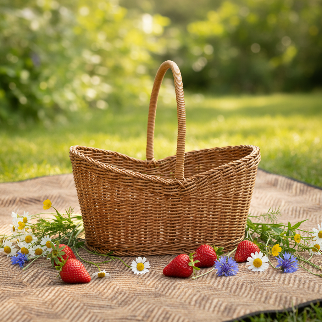 Basket — garden picnic lifestyle