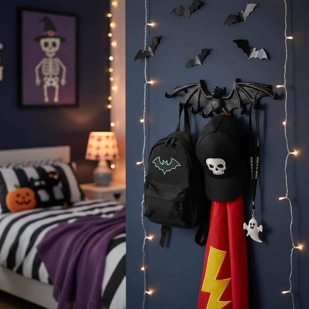 Bat hook — kids bedroom lifestyle