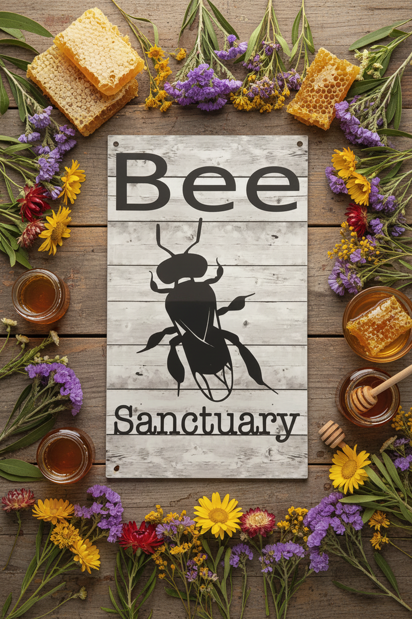Bee Sanctuary - Flat Lay