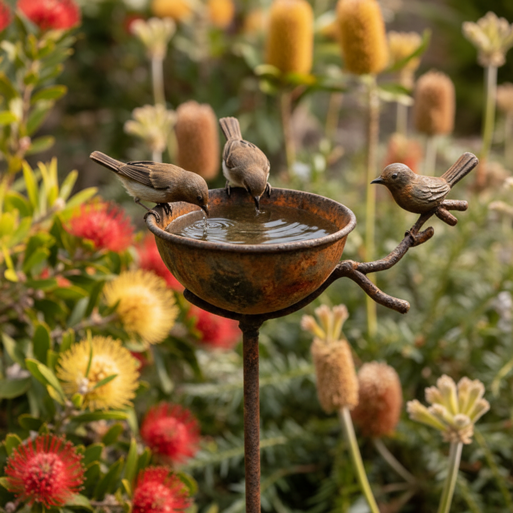Bird Feeder with Australian Natives