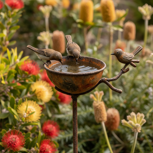 Bird Feeder with Australian Natives