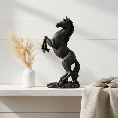 Black Horse Farmhouse Shelf