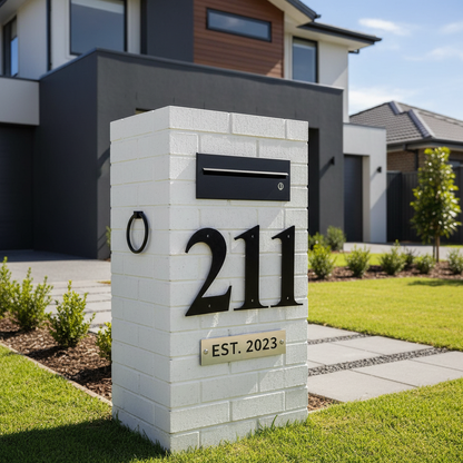 Black Satin on Letterbox