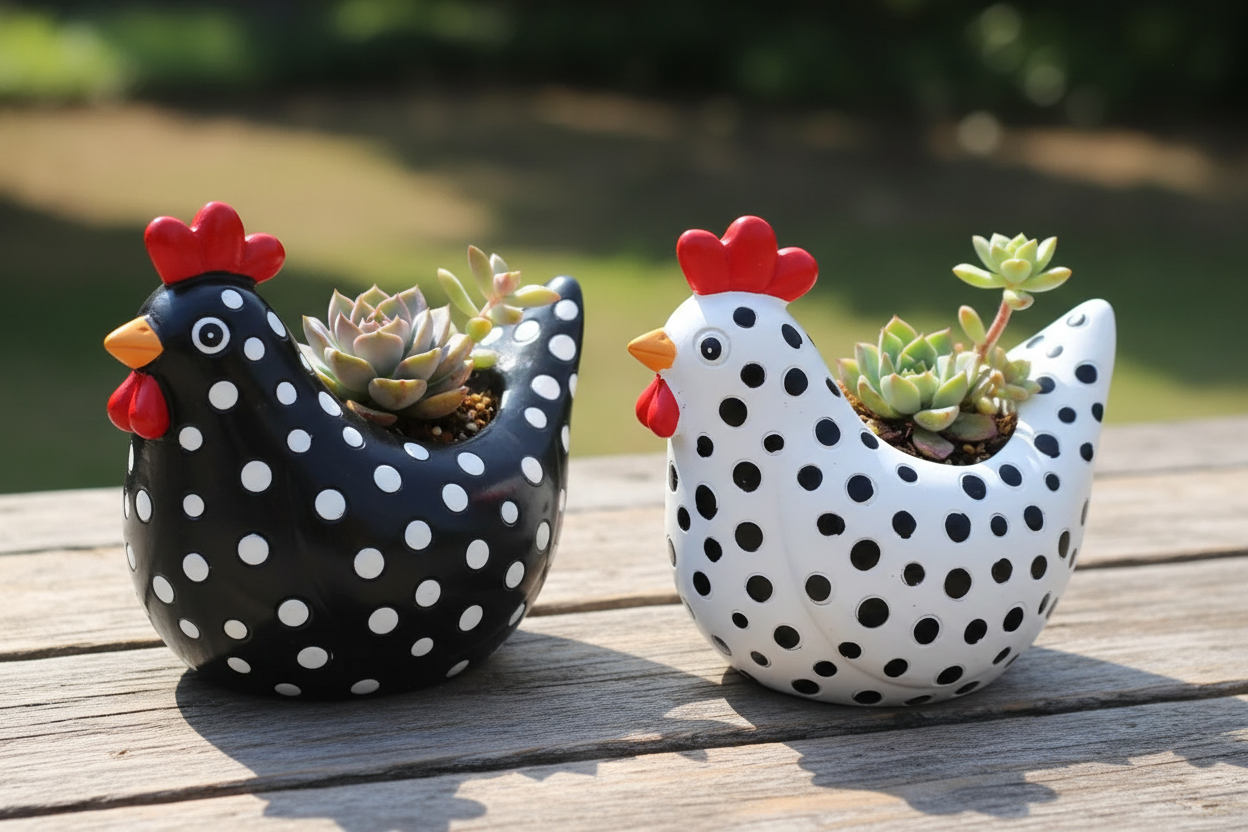 Both chicken planters v2