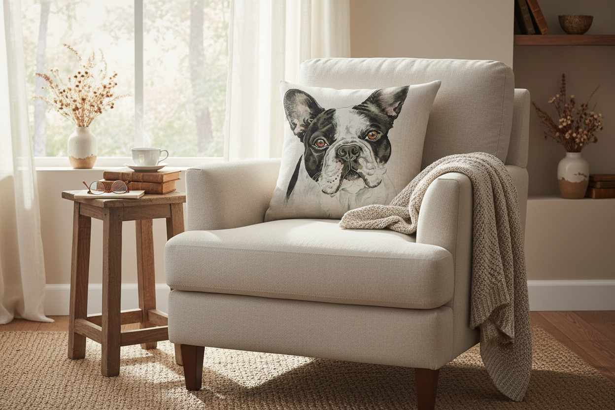 Boxer Cushion Lifestyle