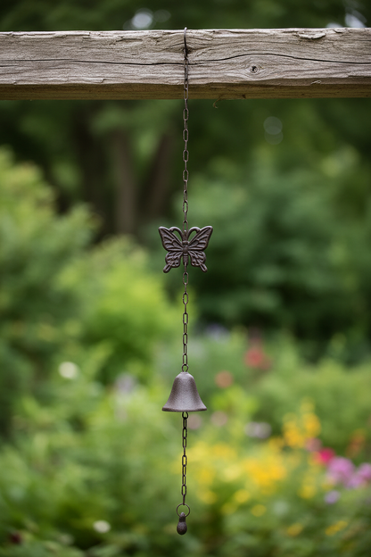 Butterfly Bell Chime — Full Hang 1