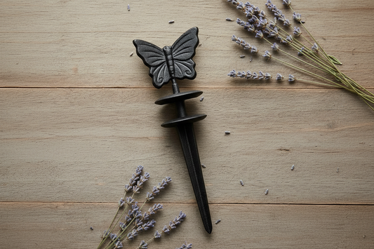 Butterfly Stake Flat Lay