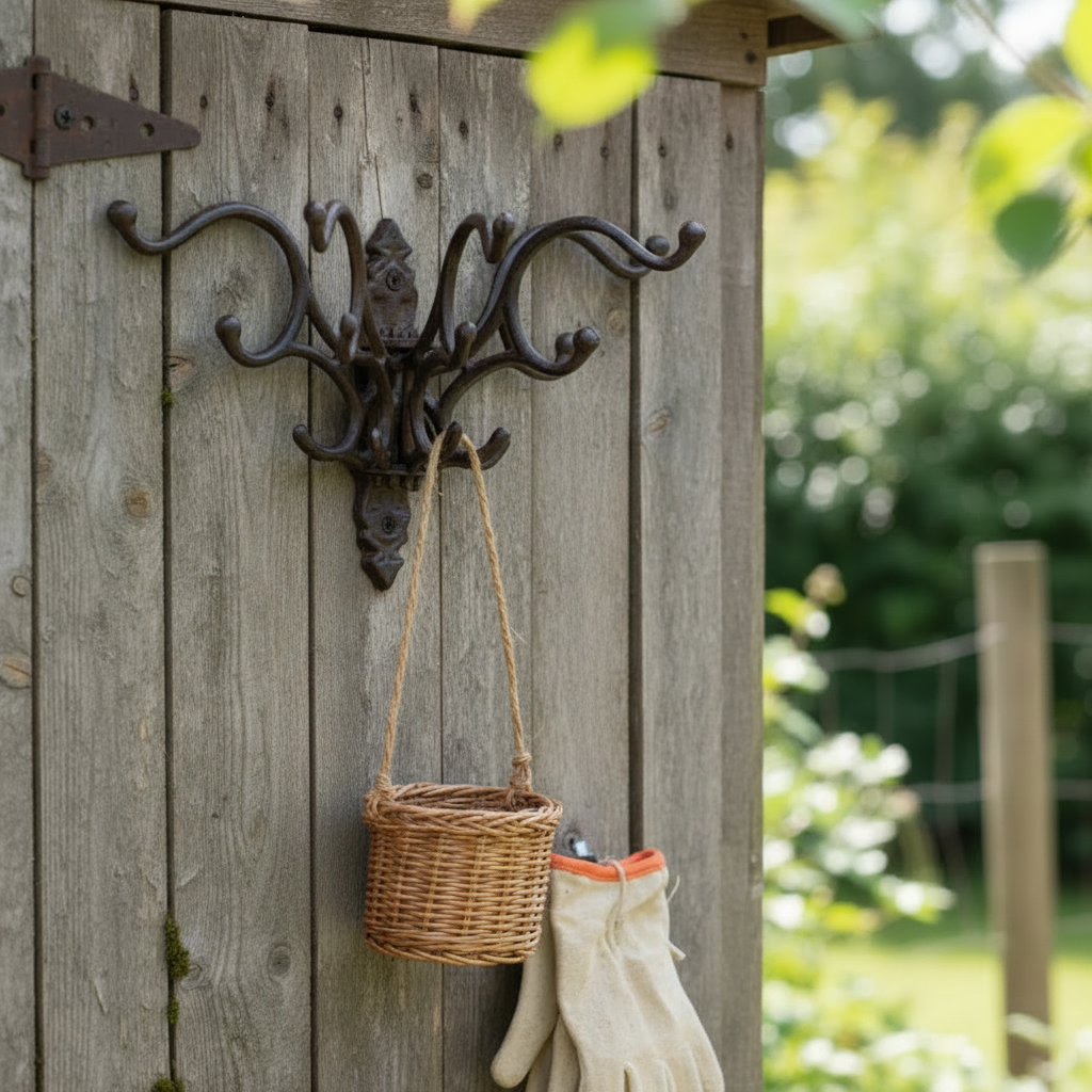 Cast Iron Hook - Garden Shed
