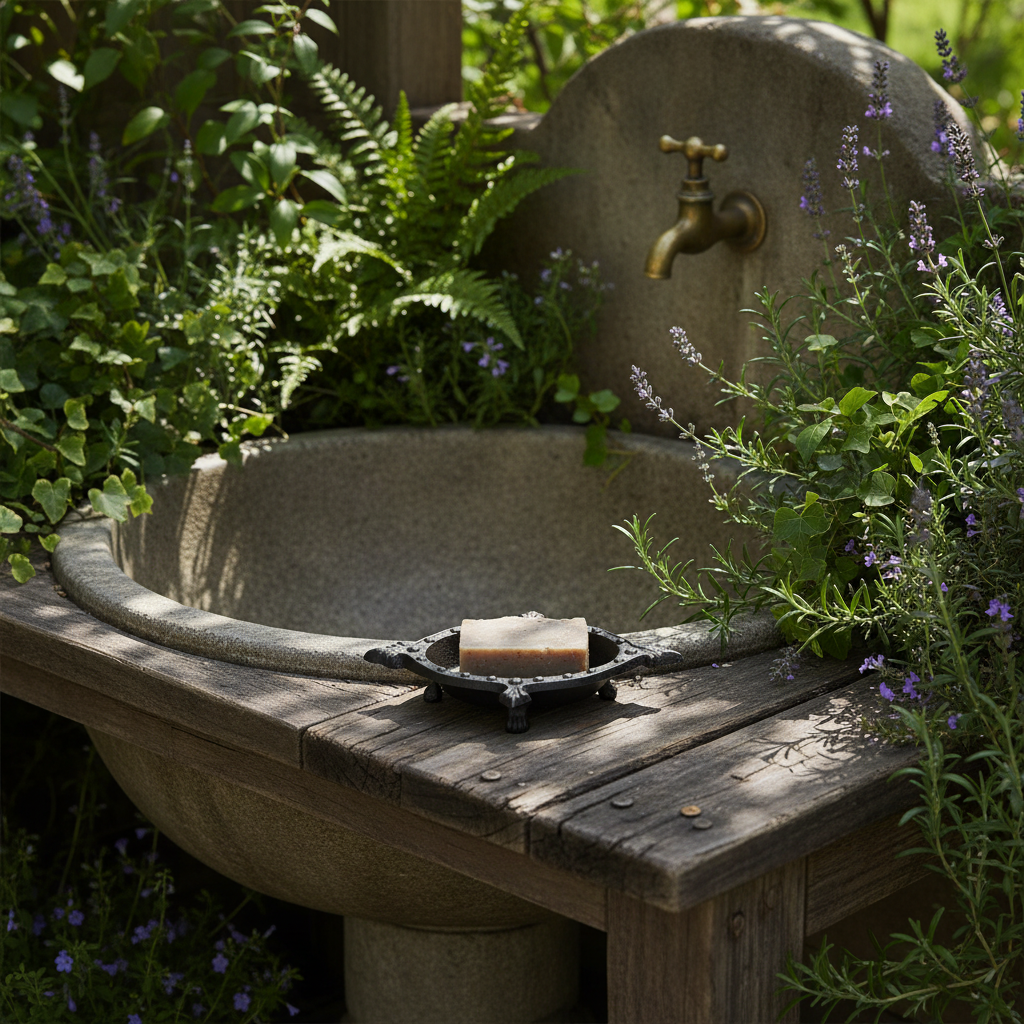 Cast Iron Soap Dish — Outdoor Rustic