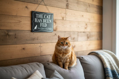 Cat Has Been Fed - Living Room