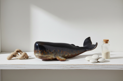 Ceramic Whale — Coastal Shelf 2