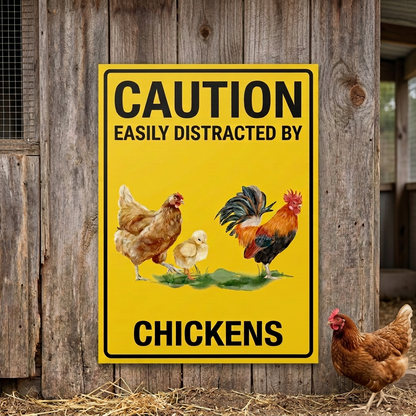Chicken coop scene revised to keep the sign unobstructed