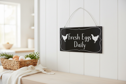 Chicken Sign Farmhouse Kitchen