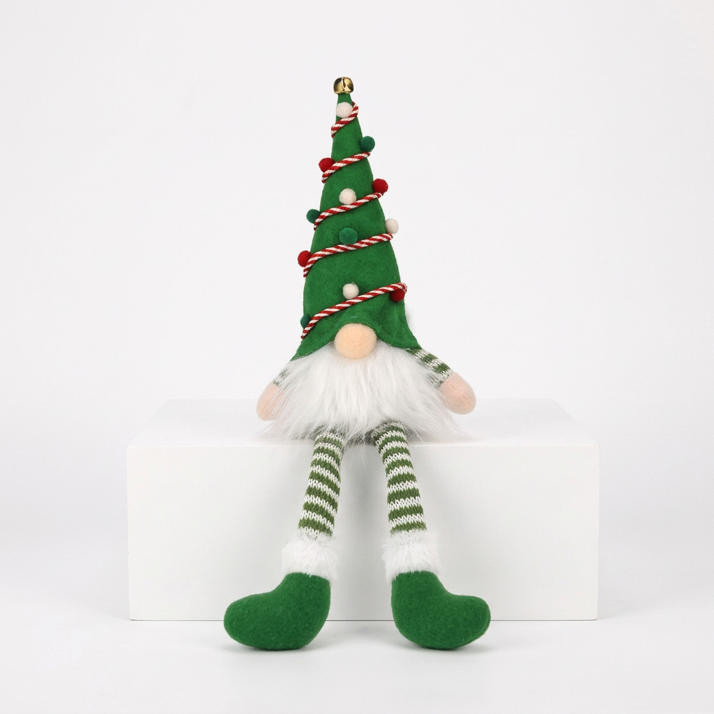 Christmas Green on white