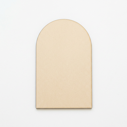Classic raw MDF arch blank