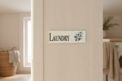Close-up Eucalyptus Laundry sign lifestyle image