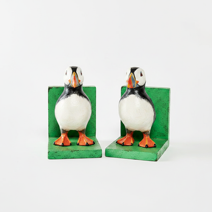 Close Up - Puffin Bookend Pair