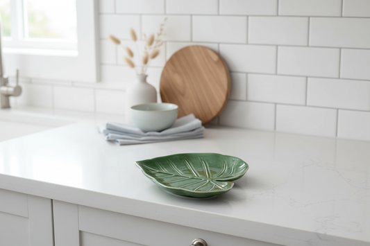 Coastal Hamptons style kitchen background